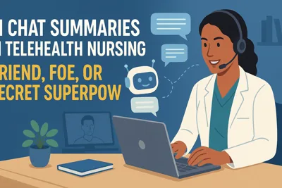 AI Chat Summaries in Telehealth Nursing: Friend, Foe, or Secret Superpower?