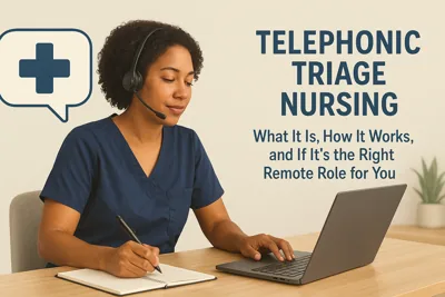 Telephonic Triage Nursing: What It Is, How It Works, and If It’s the Right Remote Role for You