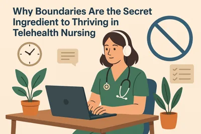Why Boundaries Are the Secret Ingredient to Thriving in Telehealth Nursing