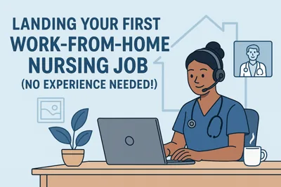 Landing Your First Work-From-Home Nursing Job (No Experience Needed!)