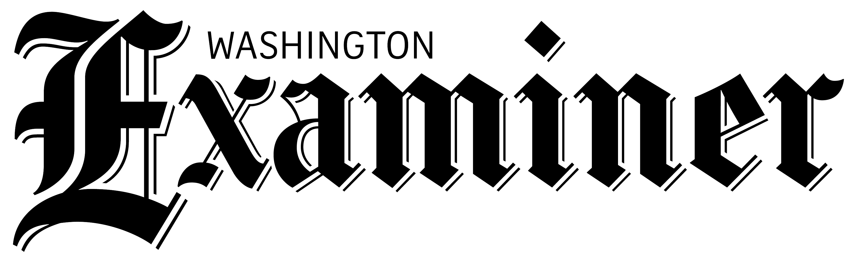 Washington Examiner logo with a large gothic-style letter 'E' followed by the words 'WASHINGTON EXAMINER' in uppercase.
