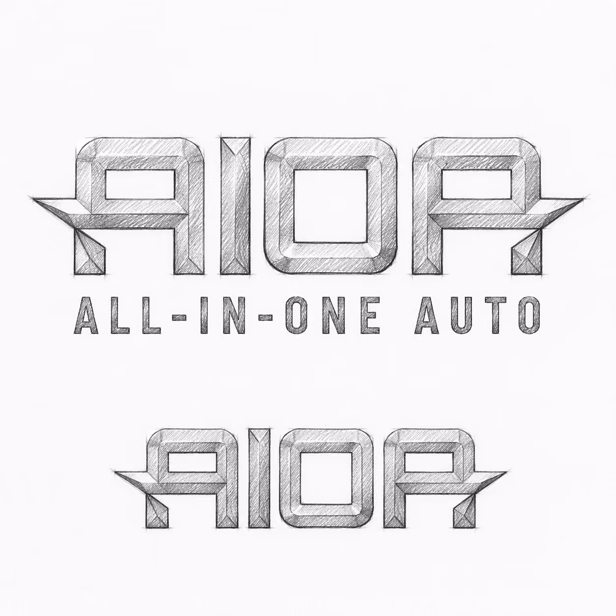 AIOSA Logo explorations