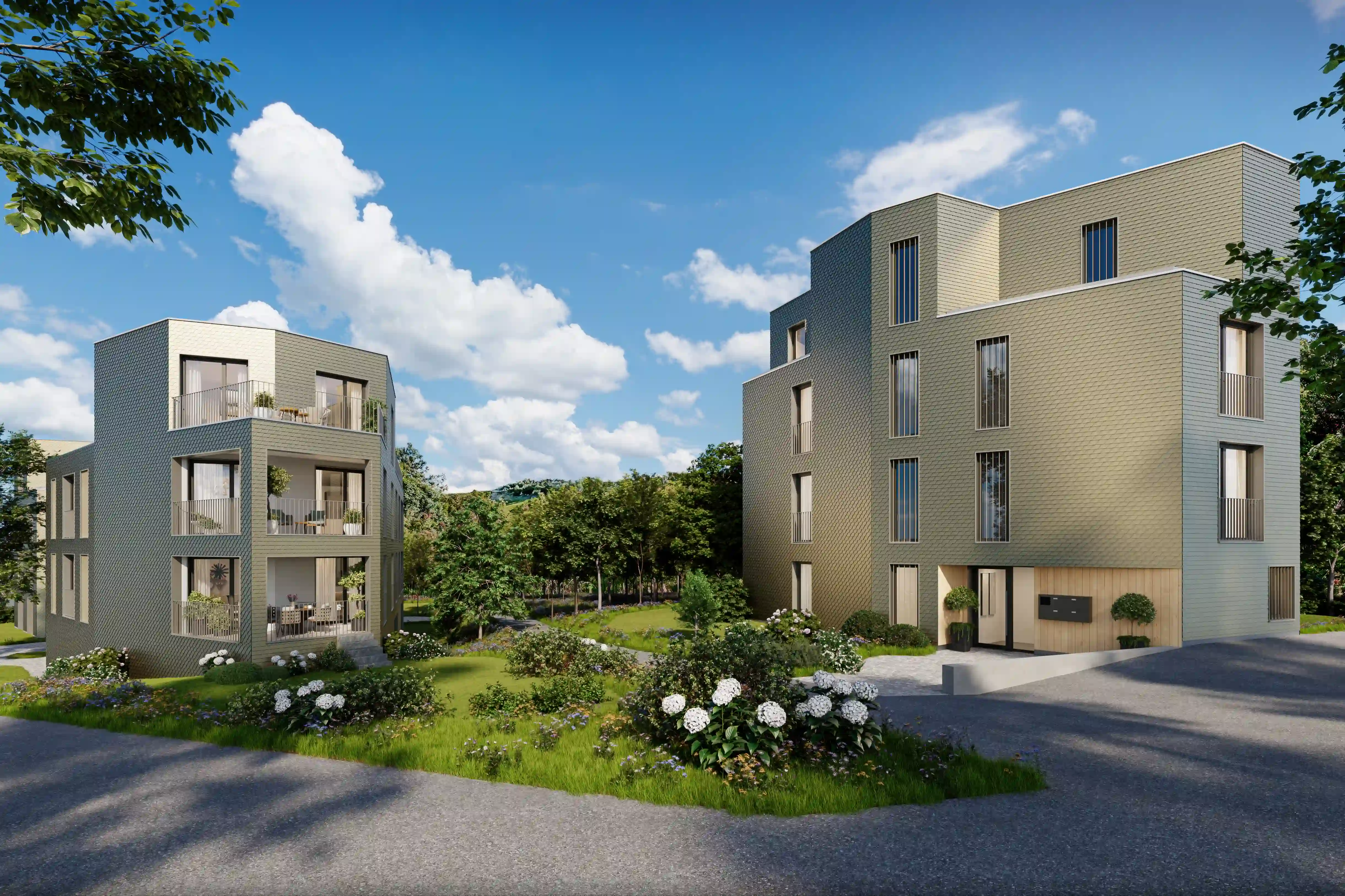 Wohnen in Au Ansicht aussen