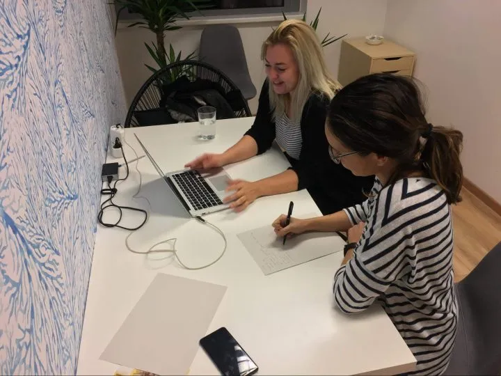 Validating design ideas with an architect. Learning more about a different mindset gets exciting!