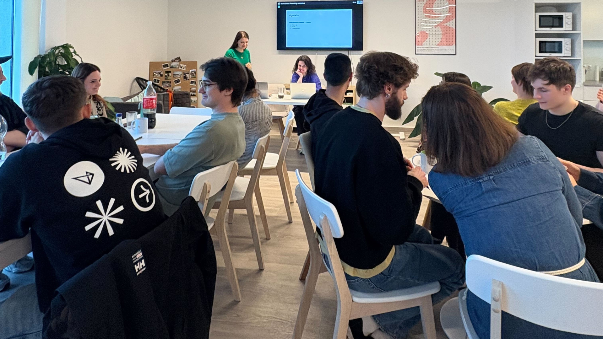 UX studio employees working in smaller teams
