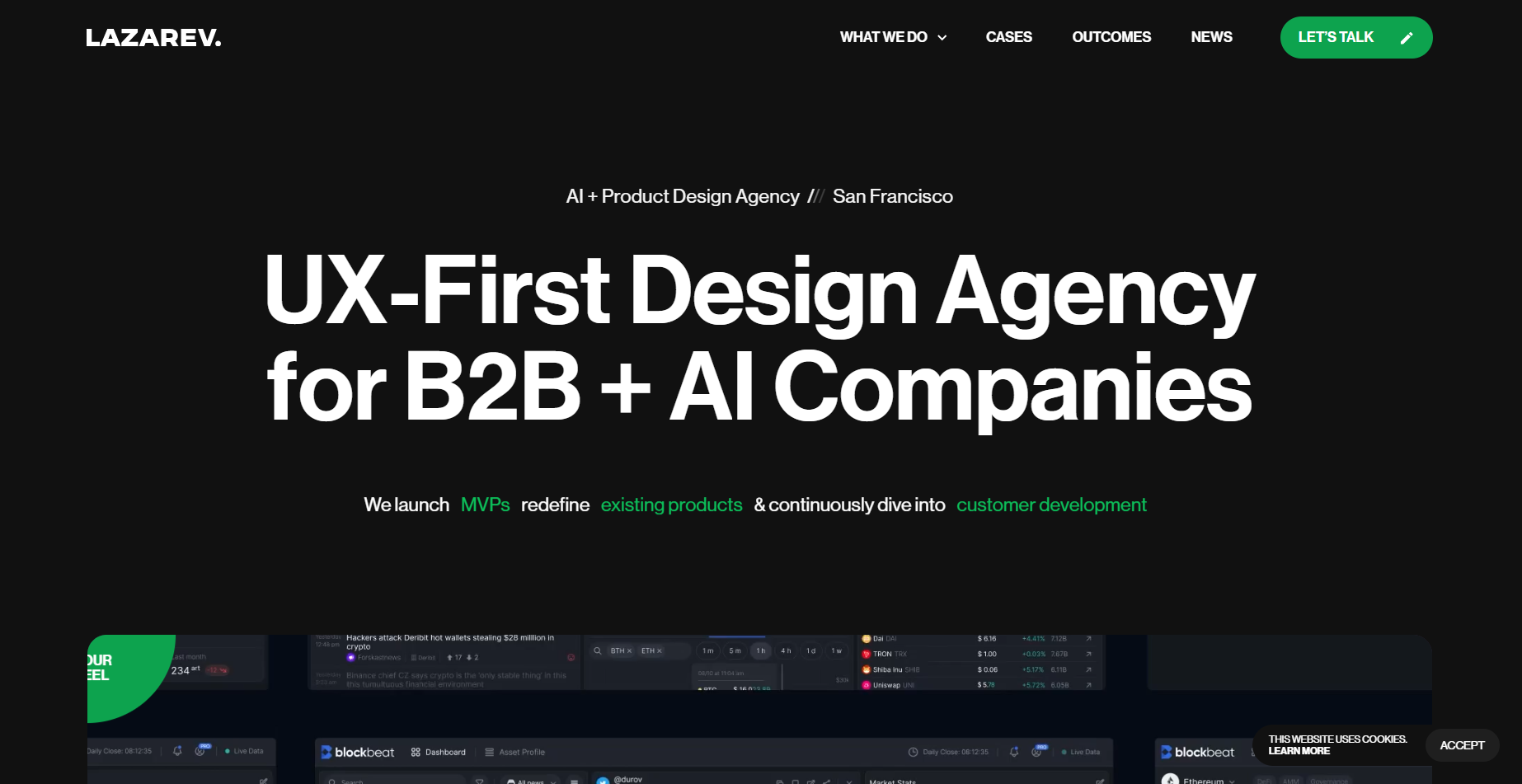 Lazarev focuses on AI companies