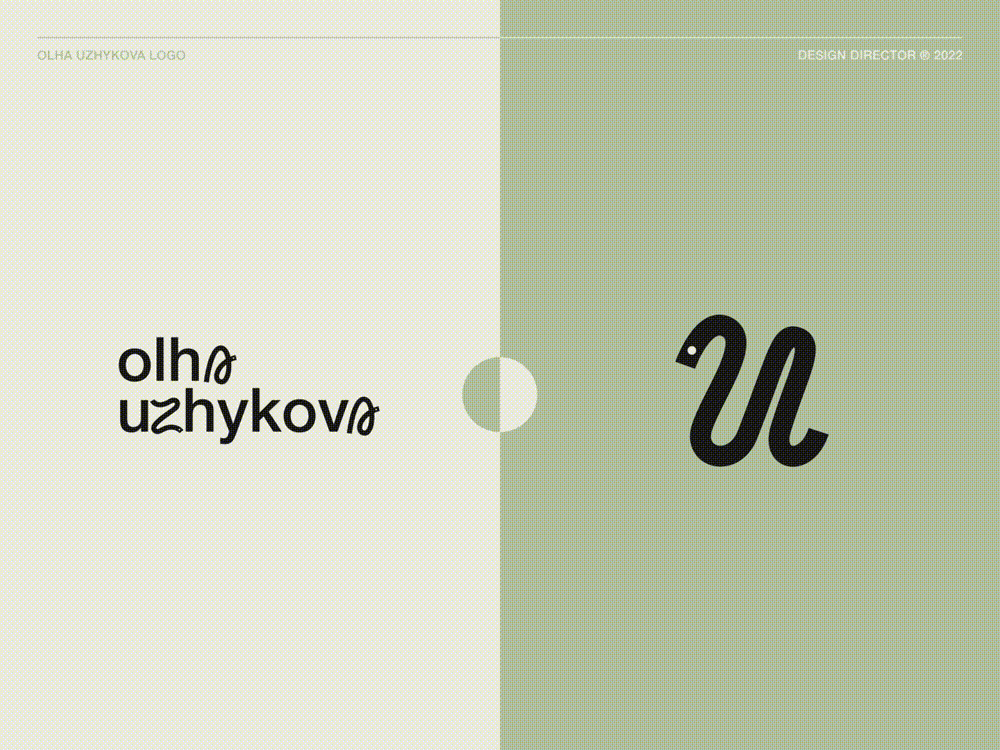 Various letters playfully change fonts