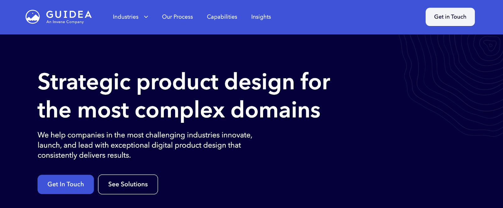 Guidea is a research agency helping companies with strategic productdesign for complex domains