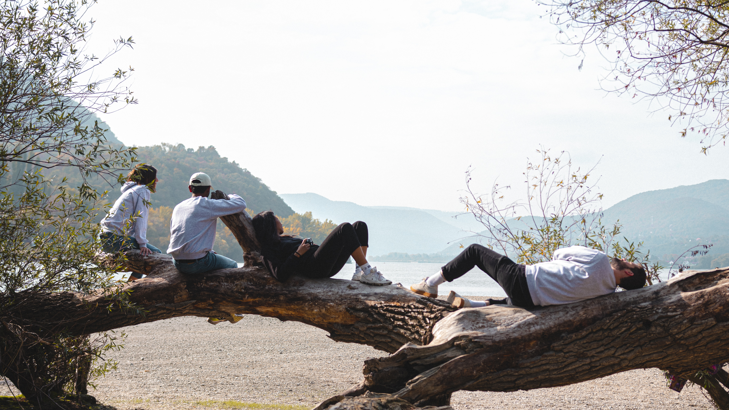 UX studio members at a retreat