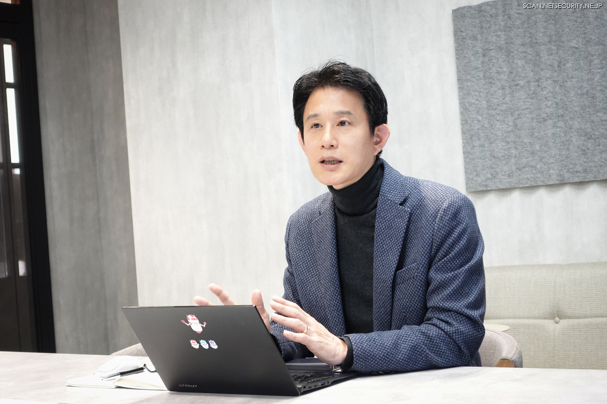 株式会社CyCraft Japan カントリーマネージャーの姜 尚郁(カン サンウク)氏