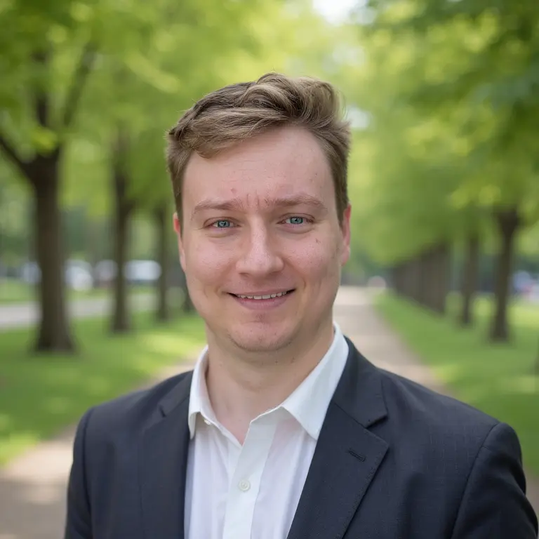 Company Headshot made with AI by AI SuitUp