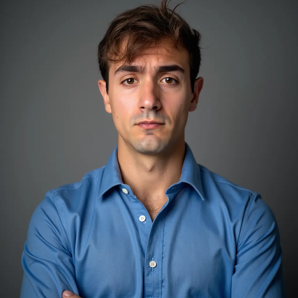 Startup headshot generated with AI by AI SuitUp