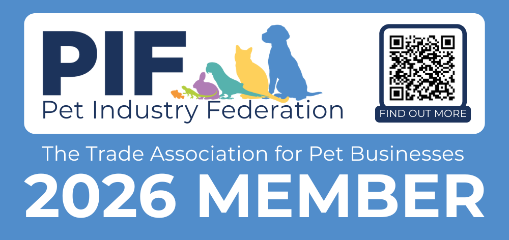 Pet Industry Federation (PIF) 2026 Member Badge