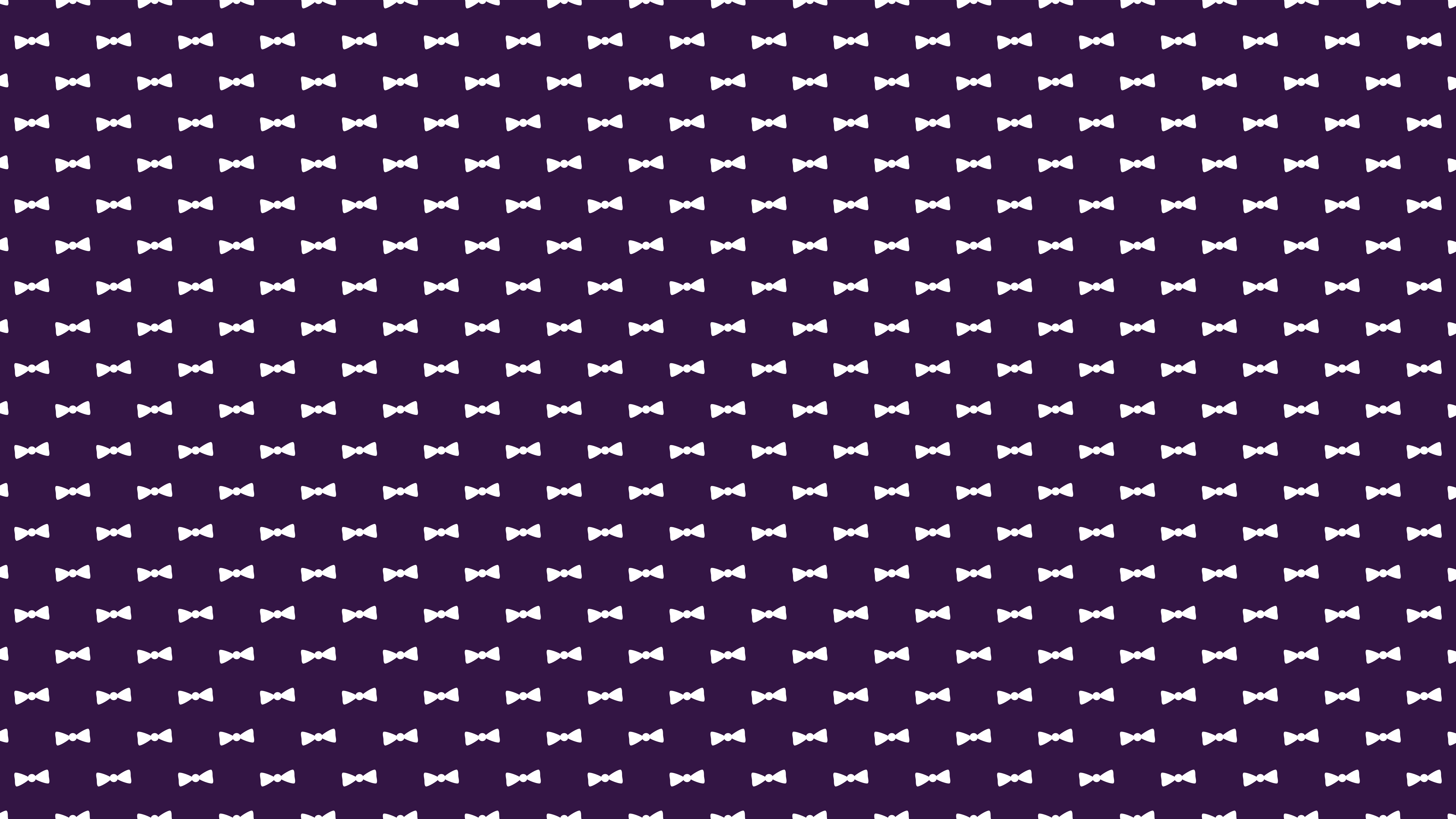 Purple Minnie hair bow pattern.