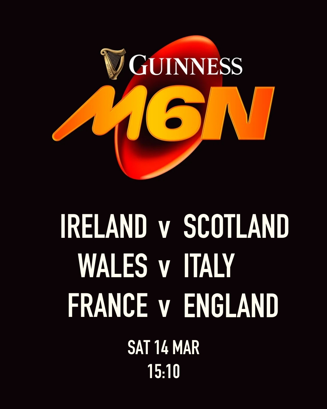 6 Nations FINAL Saturday