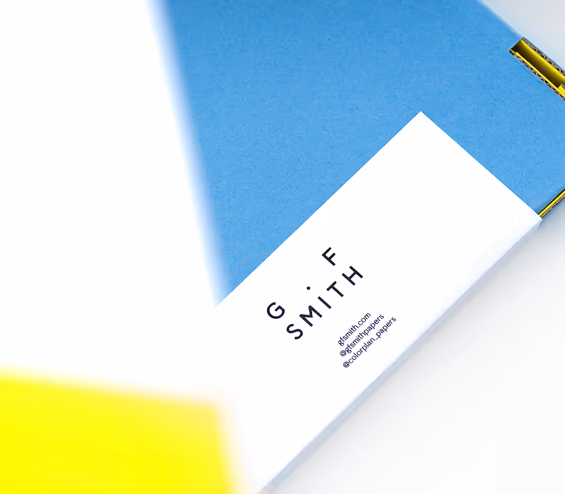 GF Smith Colorplan swatch book