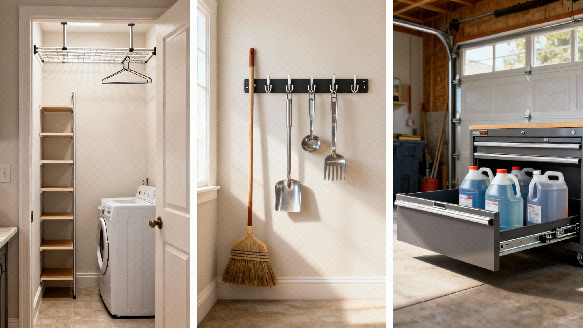 Cleaning Supplies Storage Ideas