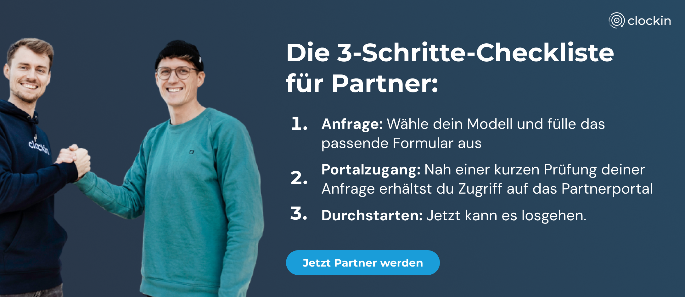 Die 3-Schritte-Checkliste für Partner