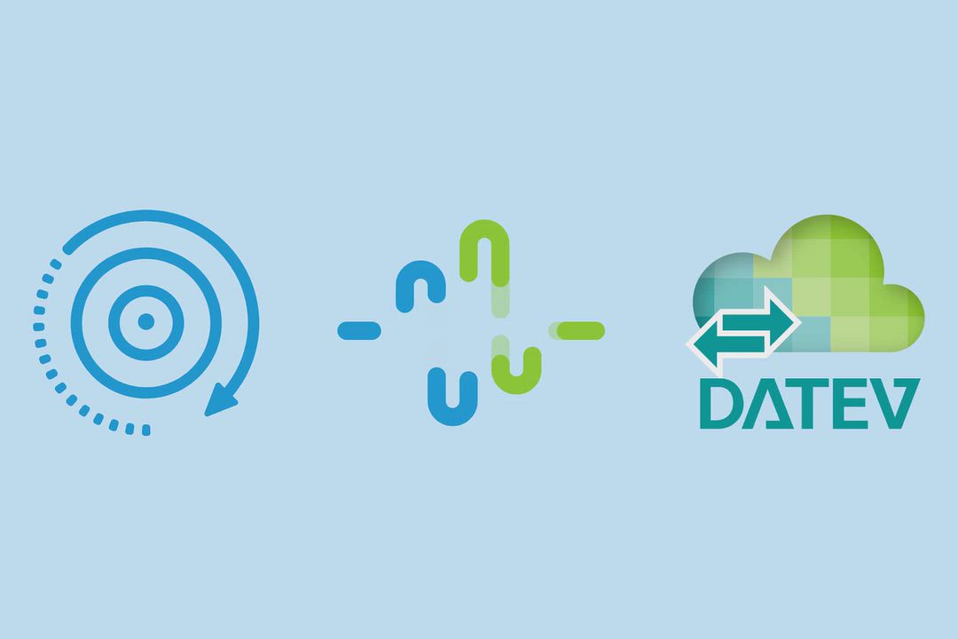 Animation: clockin überträgt Zeitdaten an DATEV