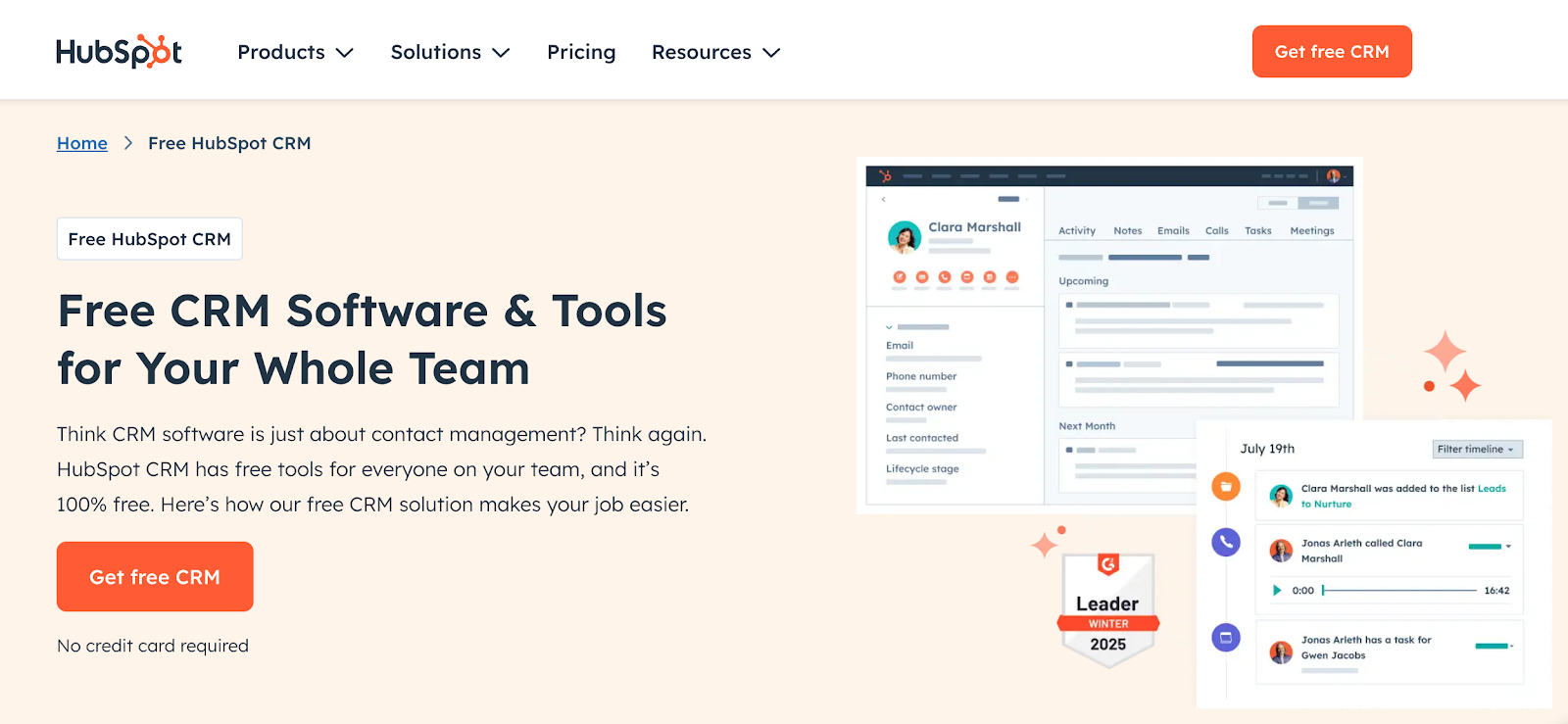 HubSpot CRM