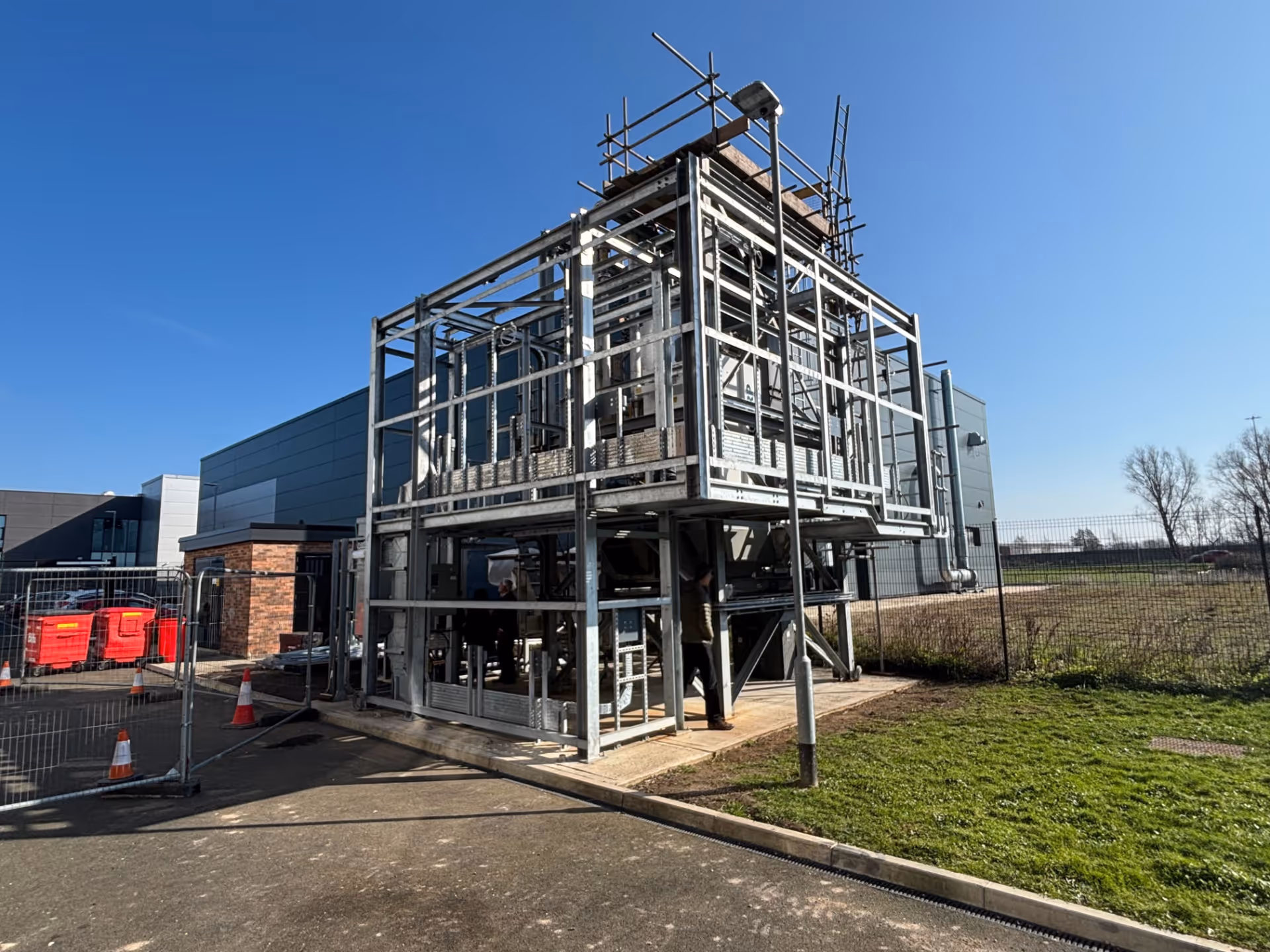 a DAC pilot plant in Teesside, England