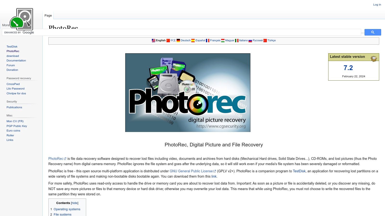 PhotoRec
