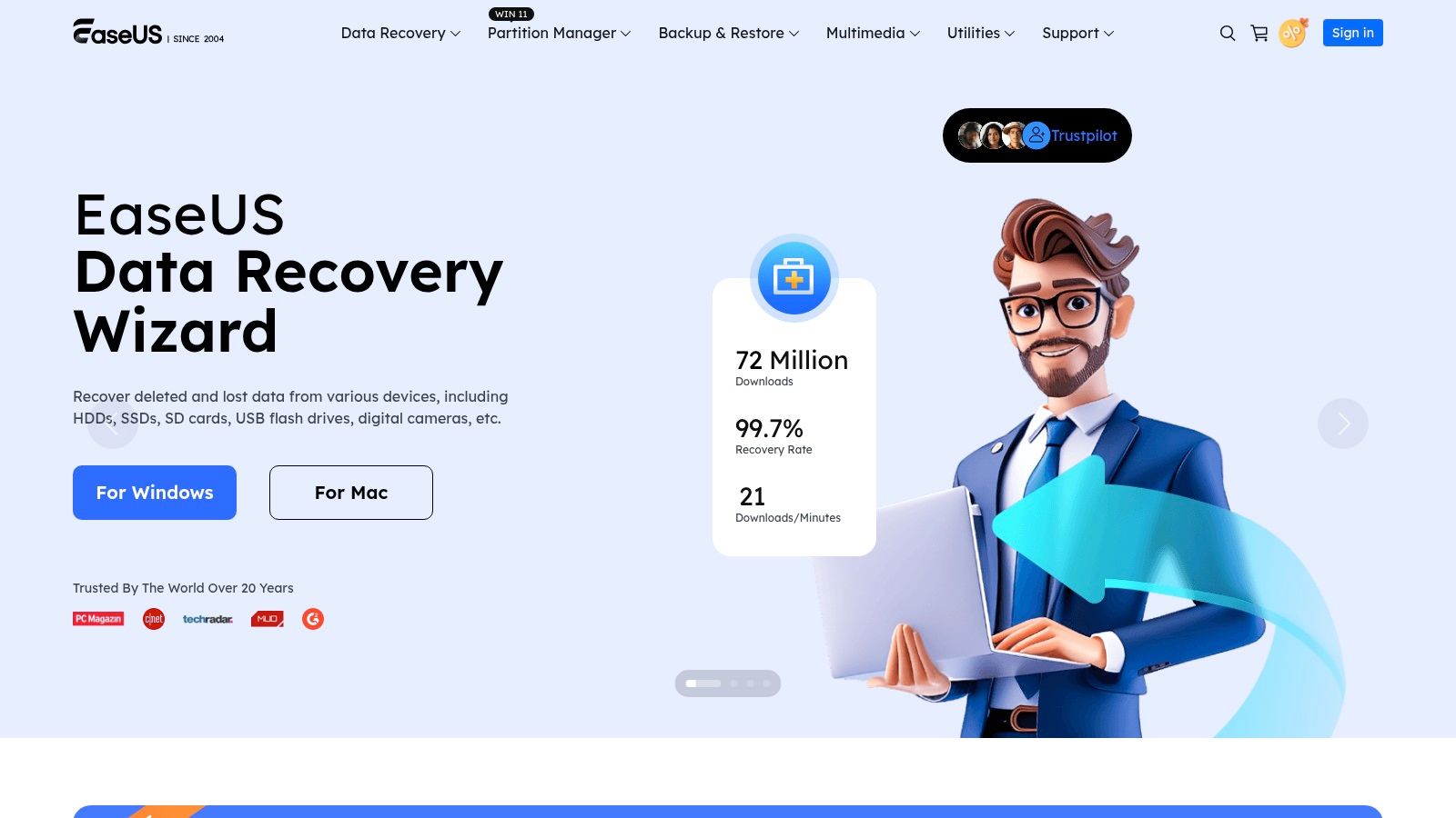 EaseUS Official Website