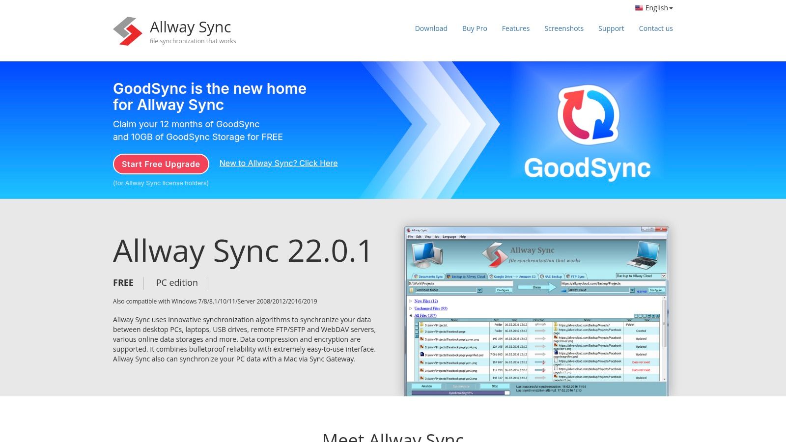 Allway Sync Official Website