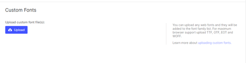 Custom Fonts - Cloudly X Webflow Template