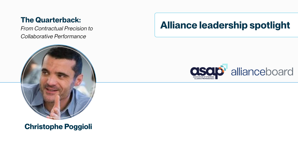 The quarterback: from contractual precision to collaborative performance