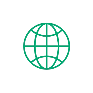 Geometric Globe Icon