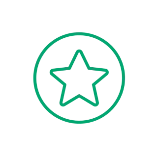 Star In a Circle Icon