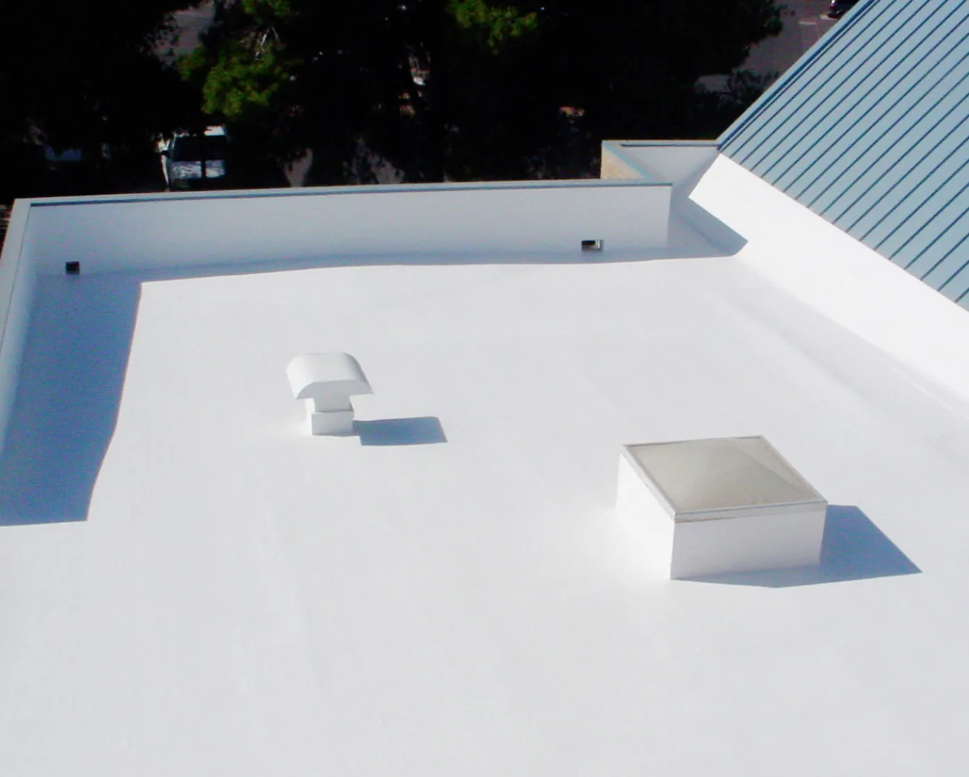 white roof coating