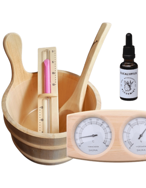 bucket and ladle accessories for sauna durban