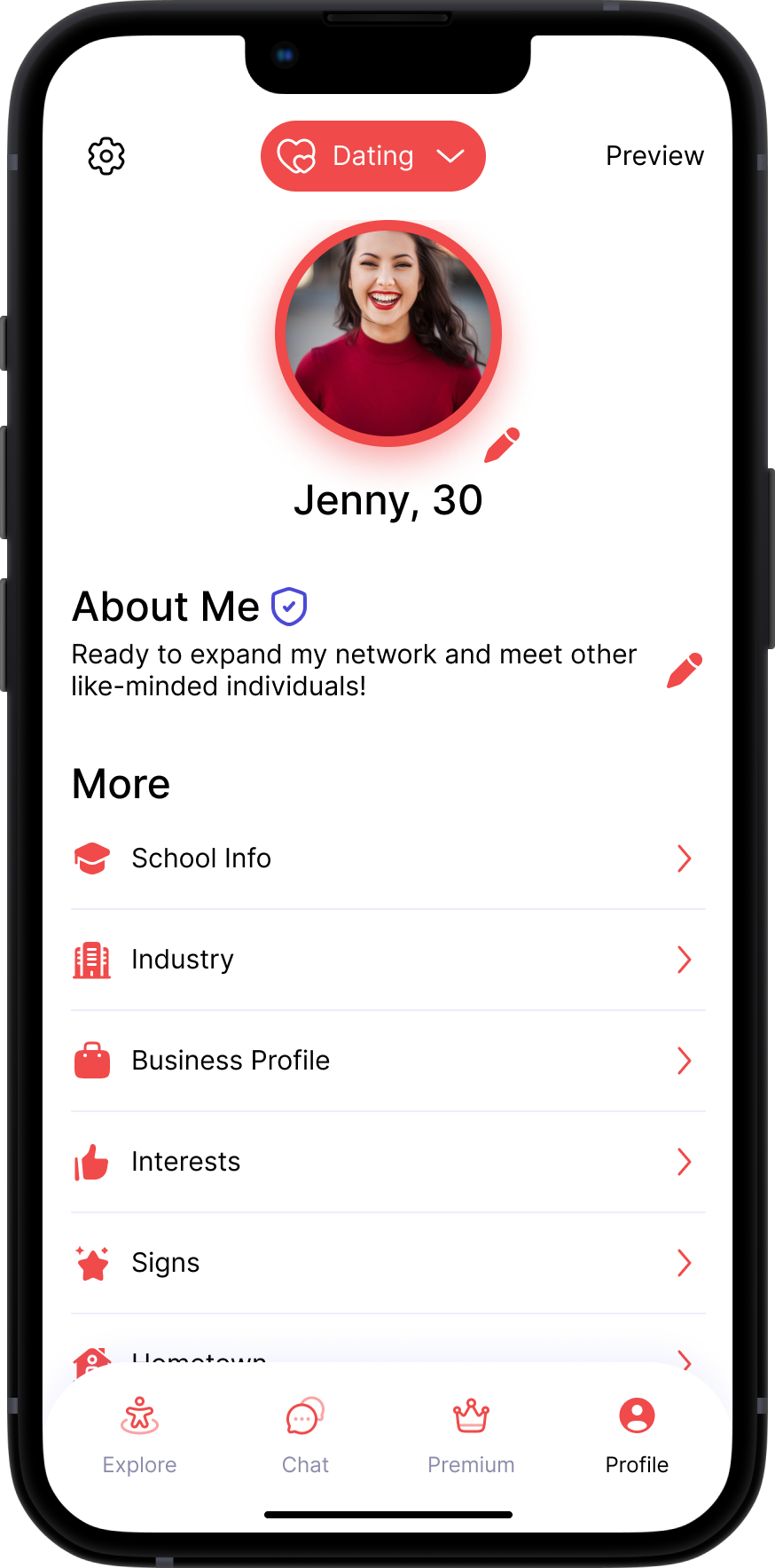 Just Crossed My Profile Screen