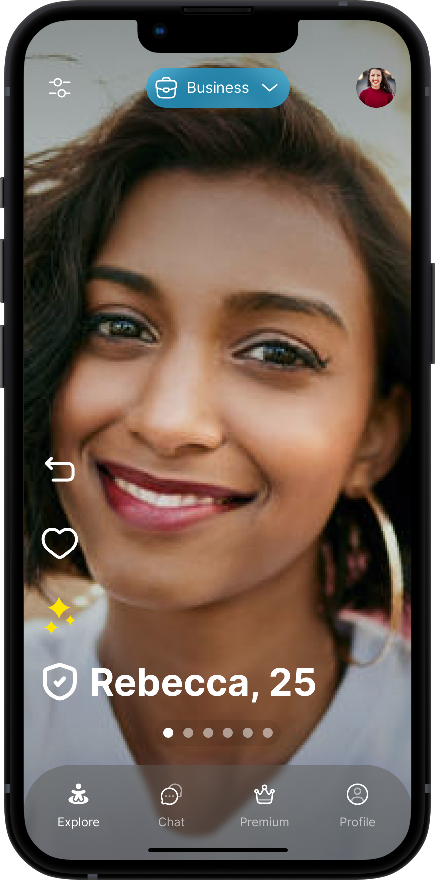 Just Crossed Explore Screen