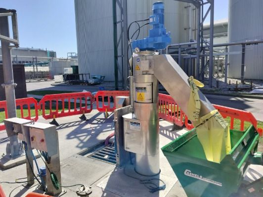 PDL Screen installation with control panel at Ringsend WwTW