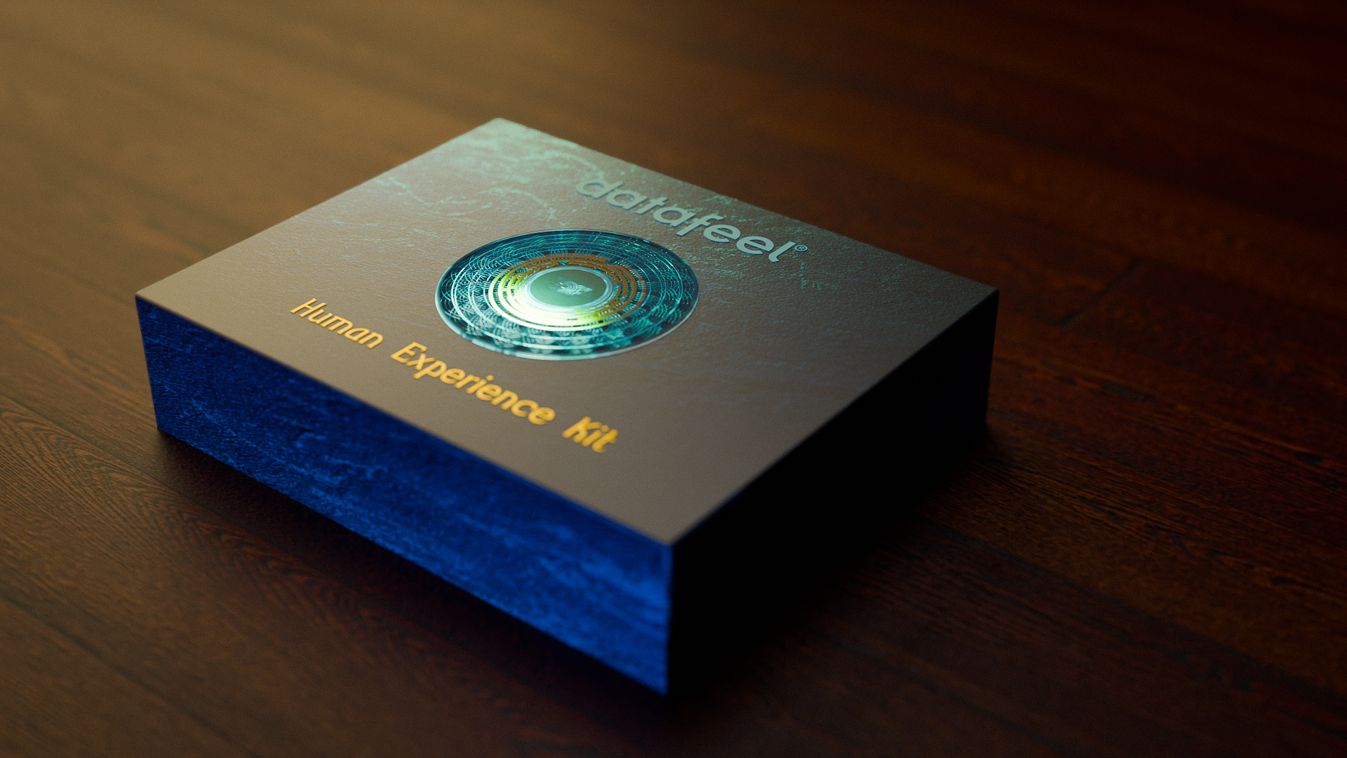 DataFeel Human Experience Kit — branded packaging