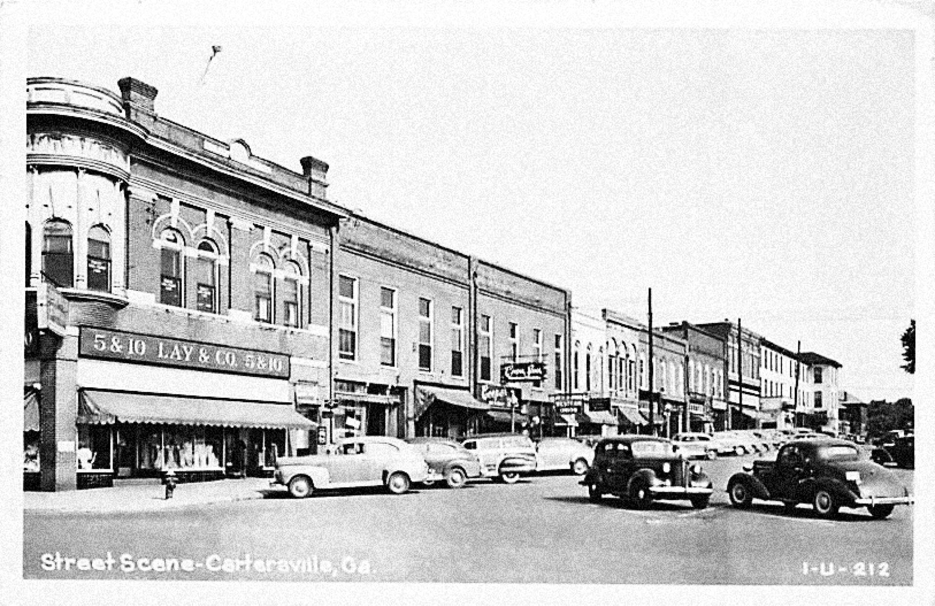 Historic Cartersville, Ga postcard
