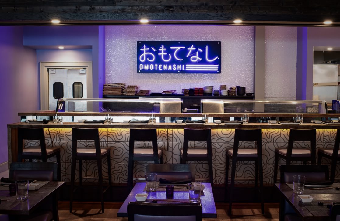 O-Ku Atlanta Omotenashi Sign