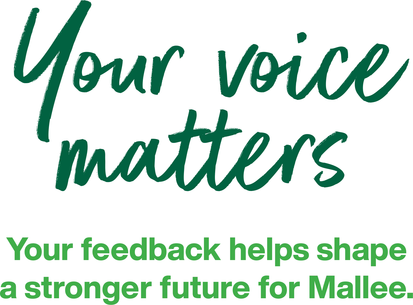 Anne Webster Your Voice Matters graphic