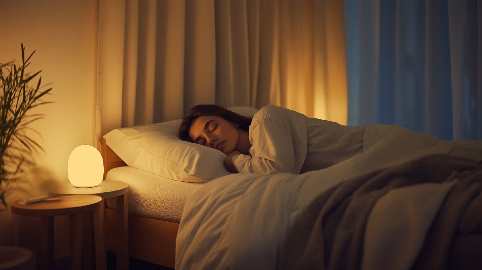 A young Woman sleeping