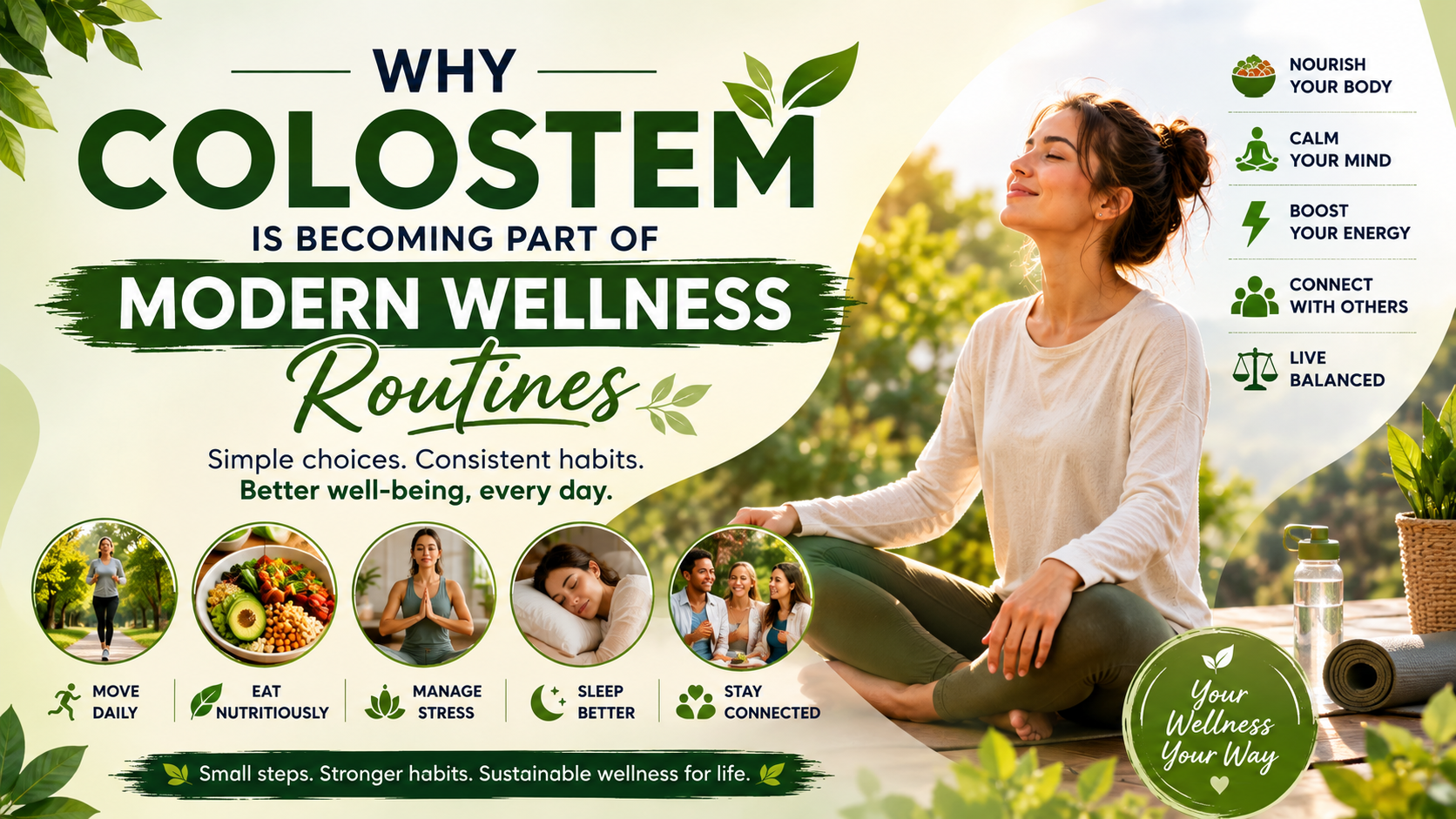 Why Colostem Is Becoming Part of Modern Wellness Routines
