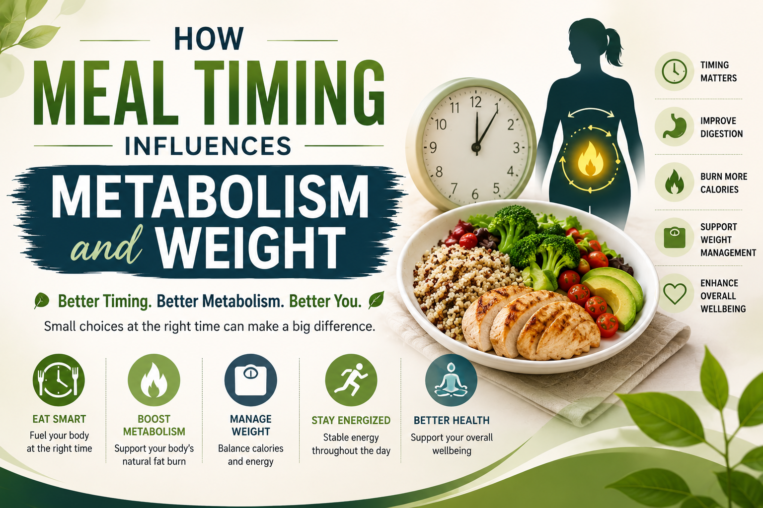How Meal Timing Influences Metabolism and Weight