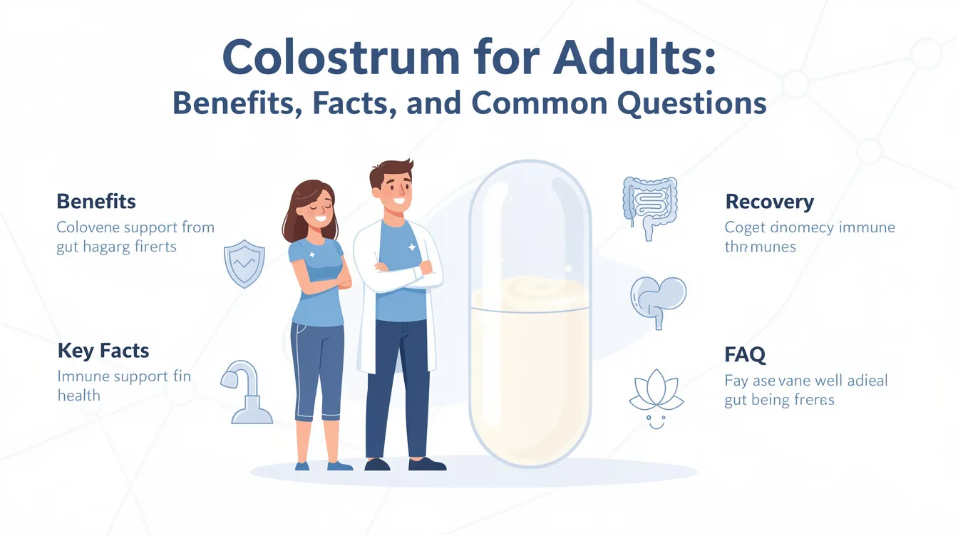 Colostrum for Adults: Benefits, Facts, and Common Questions