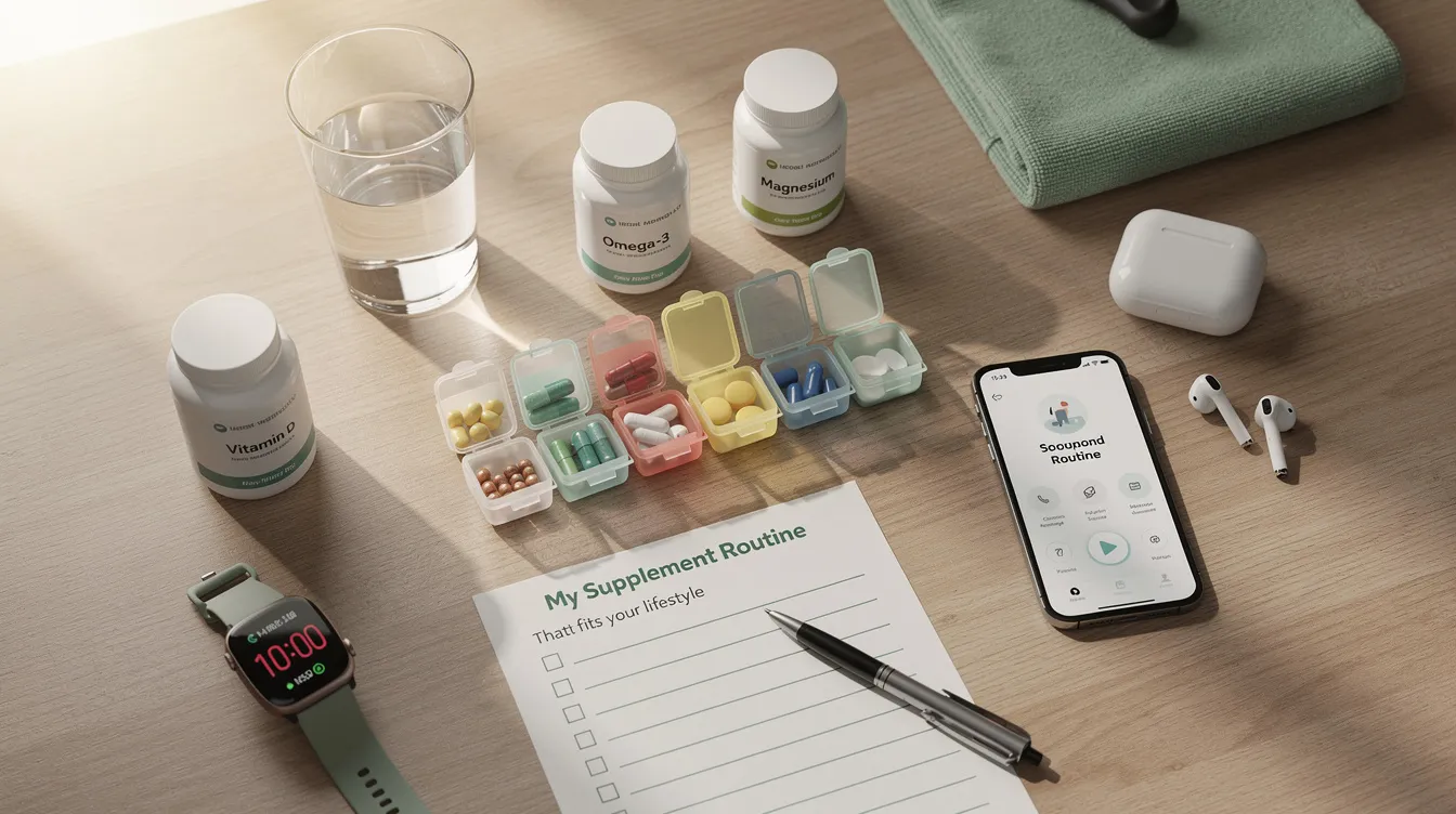 Creating a Supplement Routine That Fits Your Lifestyle