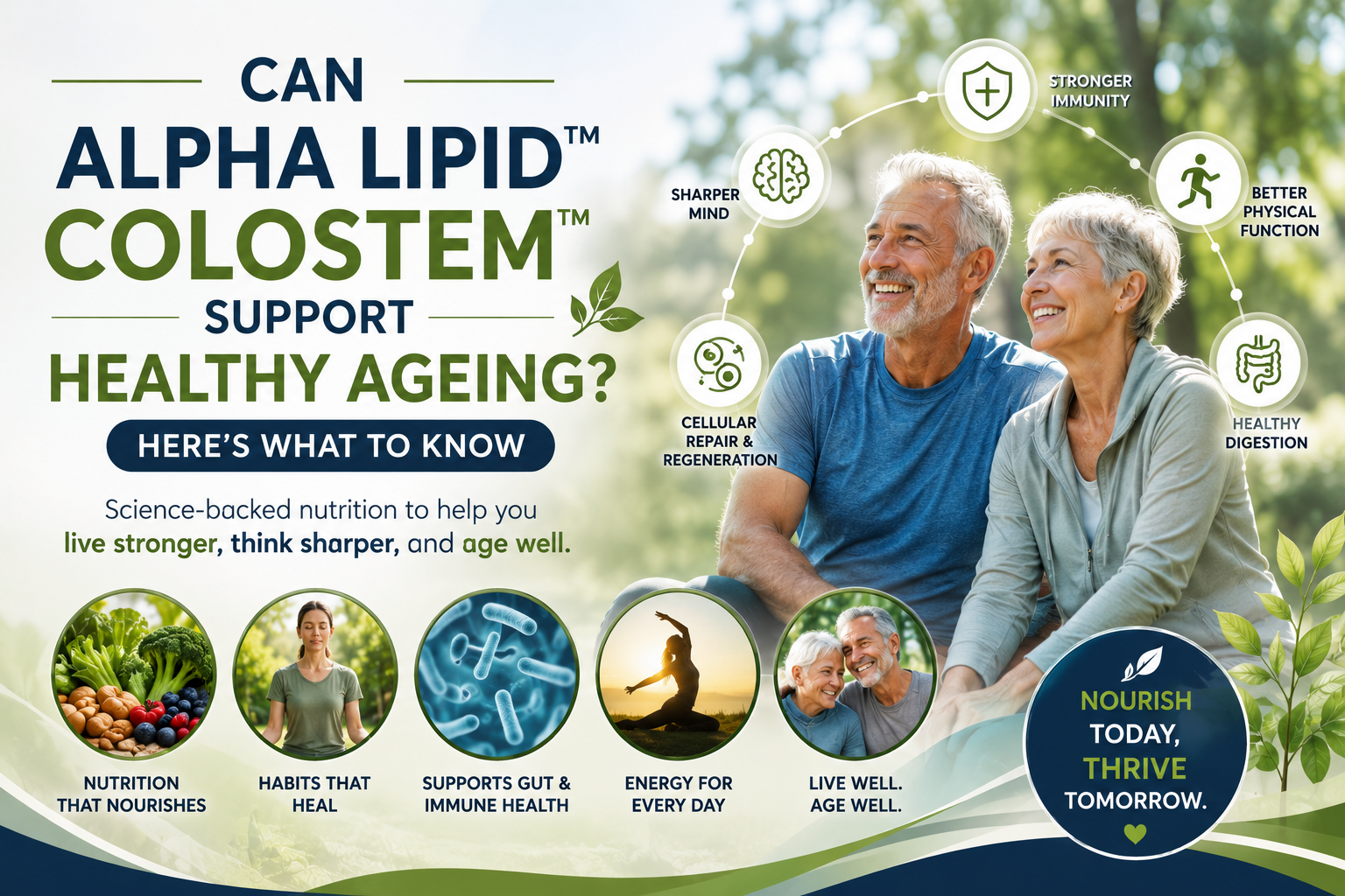 Colostem For Healthy Ageing
