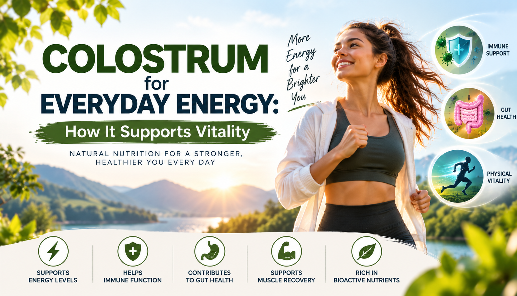 Colostrum for Everyday Energy