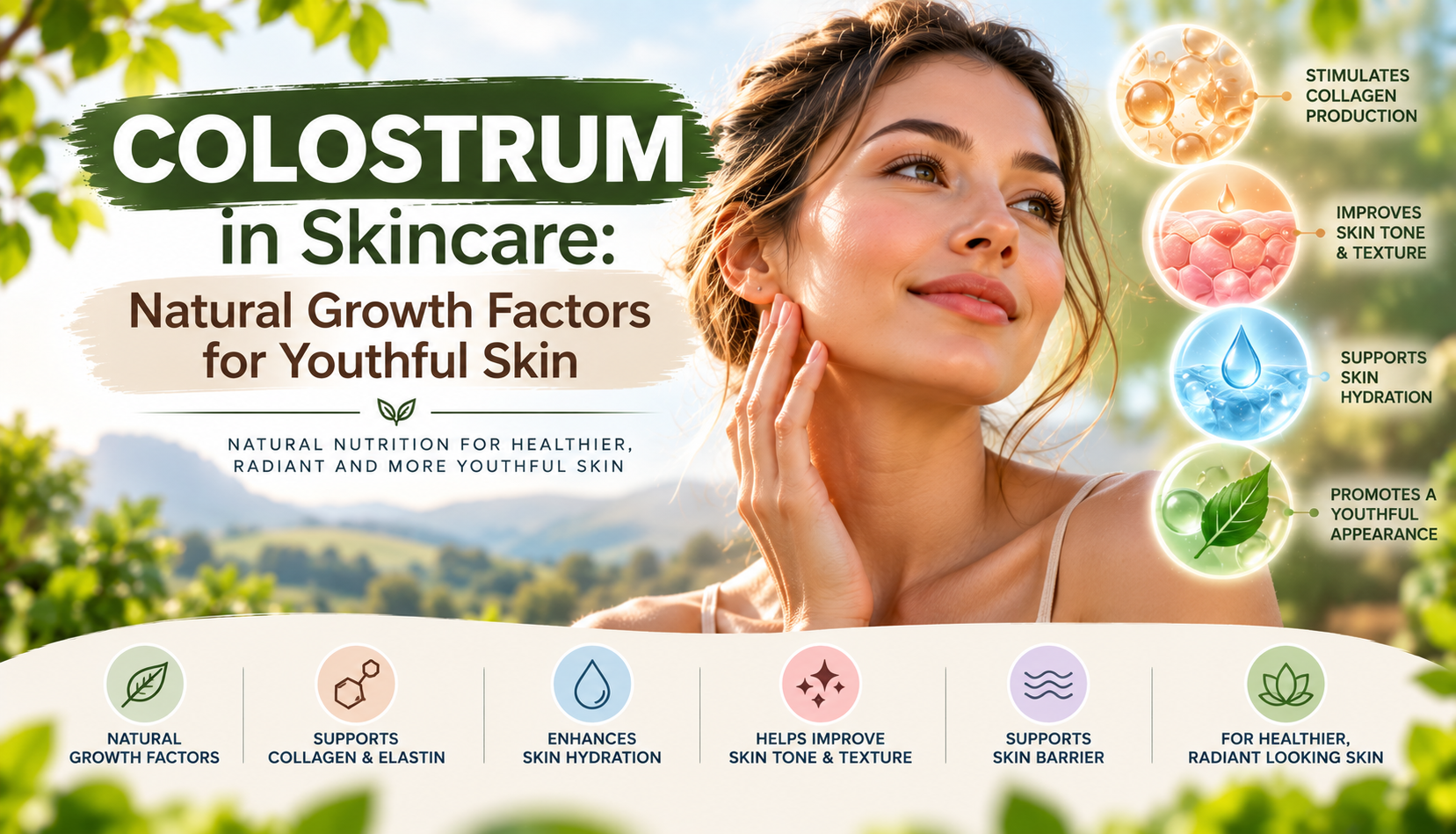 Colostrum in Skincare