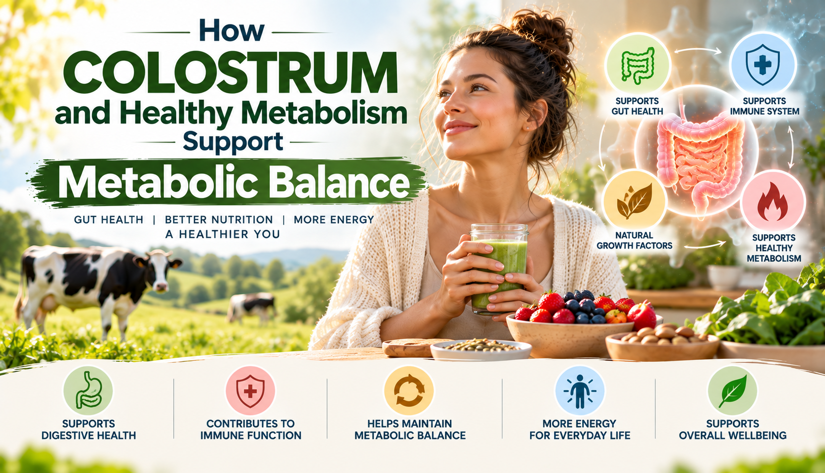Colostrum and Healthy Metabolism Support